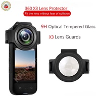 Tempered Glass Lens Guards for Insta360 X3 High Tansmittance Lens Protect Cover for Insta360 ONE X3 Camera Accessory