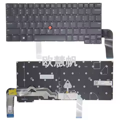 ^New Original US For Lenovo Thinkpad T14s Gen3 E14 R14 Gen5 T14p Gen1 SN21D68484 PK132AS2B00 Backlit