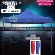 ❀KT WARE 8x8ft folding canopy / tent kanopi bazar pasar malam khemah niaga payung