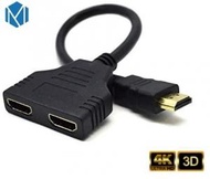 全城熱賣 - HDMI高清線一公二母 一分二HDMI轉接線一進二出純銅線芯#G889001274