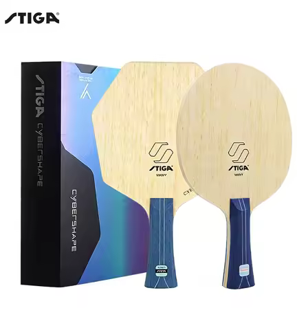Original STIGA Wavy Ultra Fibre Table Tennis Blade Professional Carbon Fiber Ping Pong Racket Base P