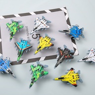 Wind-up fighter plane model