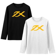 Cryptocurrency Exness Men's T-Shirt Long Sleeve Cotton Combed 30sWanita