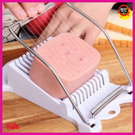 CH-FASHION  Spam Slicer Luncheon Meat Stainless Steel Durable Egg Fruit Slicer