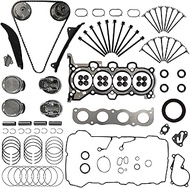 2.0 Engine Head Gasket Set Piston kit Ring & Timing Chain Kit fits for Hyundai Kia 2.0L G4NA