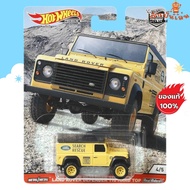 Hot Wheels Premium-WILD TERRAIN LANDROVER DEFENDER HARD TOP 110 Scale 1/64