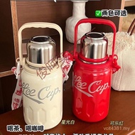 Thermos Cup Gift Cup 316 Portable Water Cup Large Capacity Stainless Steel Portable Kettle Cola Prin