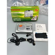 Aiwa cassette player HS-JS379 Cassette Walkman, 3-in-1 Player/Recorder/Radio, New Old Stock, One-Key