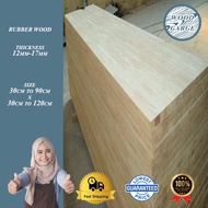 [ Rubber Wood Board AC 15mm ] 🌲 Rubber Wood | Rubber Wood Board | Rubber Wood Table Top | Rubber Table | Rubber Wood Din