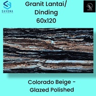 Granit lantai 60x120 Savona Gress Colorado Beige - Glazed Polish