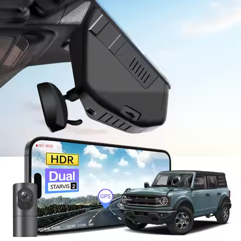 4K Dash Cam STARVIS 2 IMX678 IMX675 Sensor For Ford Bronco (Can't Support Bronco Sport) 2021-2026 Wi