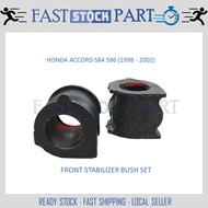 1SET 2PCS FRONT STABILIZER BUSH 26MM - 51306-S84-A01 HONDA ACCORD S84 S86 (1998-2002)