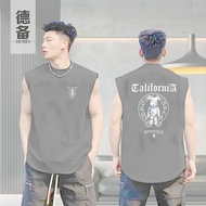 DEBEI Quality New Style Street Wear Vest Heavy Pure Cotton Summer DEBEI Quality New Style Street Wea