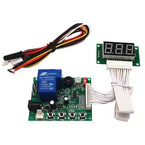 JY-17B 3-digits timer board coin operated Timer Control Board power Supply for coin acceptor selecto