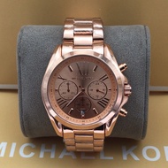 Rose Gold Shell MICHAEL KORS Watch For Men Pawnable Gold MK Watch For Women Gold Two Tone MICHAEL KORS Watch For Couple MK Watch Pawnable MK Watch For Women Authentic MK Watch For Men Waterproof MK5605 COD