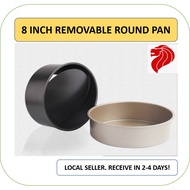 SG SELLER 8 inch 6 inch cake pan removable bottom cake mould baking tray 8 INCH round pan