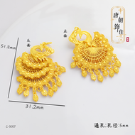 Không Phai Màu Việt Nam Màu Cát Vàng Diy Mặt Dây Chuyền Hoa Sen Tulip Mặt Dây Chuyền Nữ Vòng Cổ Vòng