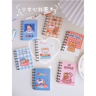 Cute Coil Notebook Mini Notepad Siswa Pocket Notebook Notebook Kecil