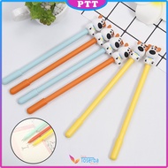 Pulpen Gel Karakter Puppy Lucu 0.5mm Pena Motif Doggy 3d Pen Cute Student Alat Tulis Kantor Sekolah 