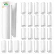 32 PCS Snap Clamp White PVC 12.7mm for PVC Pipe Greenhouses,Row Covers,Pool Cover Clips,Shelters,Bir