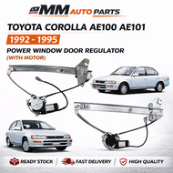Lampu Cermin Tingkap Pintu Toyota Corolla AE100 AE101 Power Window Door Regulator Gear With Motor Wi