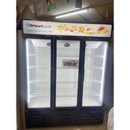 NEW 2026 - 3 Doors Chiller SAKATO  Whirlcool 1000L with Heated Glass Door WSC3D-1500FW