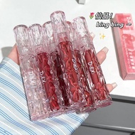 Burst~Mirror Lip Glaze Water Glossy Lip Glaze Non-Stick Cup Non-Fade Lipstick Plain Face Student Lig