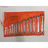 HARDMAN Combination Wrench Spanner Set @14pcs