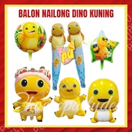 NAILONG DINO YELLOW Balloon NAILONG Foil Balloon/
