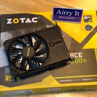 GTX1050ti 4gb ไม่ต่อไฟเลี้ยง 1พัดลม  การ์ดจอมือ2