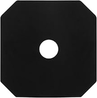 10 Pcs Decorative Washer Plate Black 3” x 3” Bearing Plate Repair Plates Brace Fixing Bracket Wood T