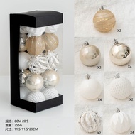 Christmas balls[SG stock Fast Shipping]Christmas-Decor Baubles Tree Balls Xmas-Party Wedding Ornamen