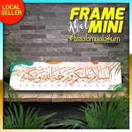 FRAME MINI KHAT KUFI Assalamualaikum [ FRAME PINTU ] [ DESIGN MENARIK ] [ HARGA BAJET ]