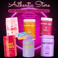 [SG LOCAL SELLER]  INAYAH BEAUTY BERRYFULL PLUS GUTTOX  CARAMEL SNOWTY STRAWBERRY🍓🫐
