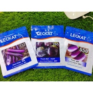Leckat eggplant 332 gaint naga巨龙 / 765 purple ball大山竹 / 550 prince皇子 10g / Brinjal seeds