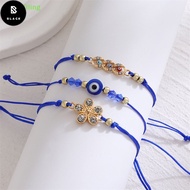 BL 3Pcs/set New Fashion Turkish Lucky Evil Eye Bracelets For Women Men Blue Eyes Beaded Bangles Good