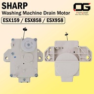 SHARP ESX159 / ESX858 / ESX958 DRAIN MOTOR WASHING MACHINE / MESIN BASUH SHARP