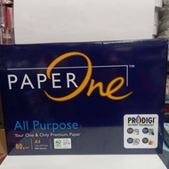 Hvs PAPER ONE A4 80gsm (Content 500 Sheets)/pack