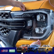 ฟิล์มใสกันรอยไฟหน้า Ford Ranger / Everest Next-Gen ปี 2022-ปัจจุบัน [XL XLT SPORT WILDTRAK RAPTOR TI