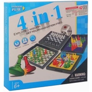 4 in 1 Magnetic Board Game Game Toy
