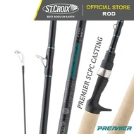 ST. CROIX Premier SCPC Casting 6'6ft-7ft Rod Joran Premium SCII Carbon Fiber Rod Butt Joint Tackles