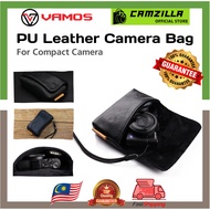 Vamos PU Leather Camera Bag Pouch for Ricoh GR GR2 GR3X portable handbag Canon G7X G7II G7X3 G9XII G