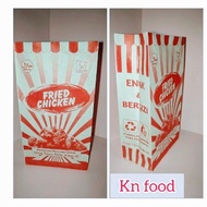 Paper Bag Fried Chicken Bag 50 - Chicken Paper Bag 50 Pcs