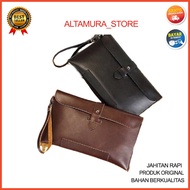 [CAN Pay AT HOME]Men's Leather Handbags Men's Leather Clutch Men's Leather Clutch Pri E7M1