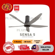 KDK K15Z5-REY Sensa 5 (Long Pipe) Remote Control DC Motor Ceiling Fan (60"/150cm)( 9 SPEED)