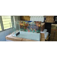 Aquarium with Side Filter L3'xW1.5'xH1.5'/L3'xW18"xH18"