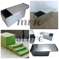 Lidded bread tin/plain white bread tin