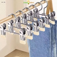 GANTUNGAN 50pcs/ Pants Hangers Premium Clothes Hangers - Durable Hangers with Iron Clips