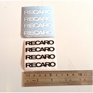 Recaro cutting sticker Recaro JDM 90s seat sticker