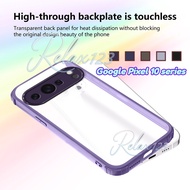 For Google Pixel 10 Pro XL 5G 2025 Four-corner Shockproof Transparent Case For Google Pixel10 Pixel1